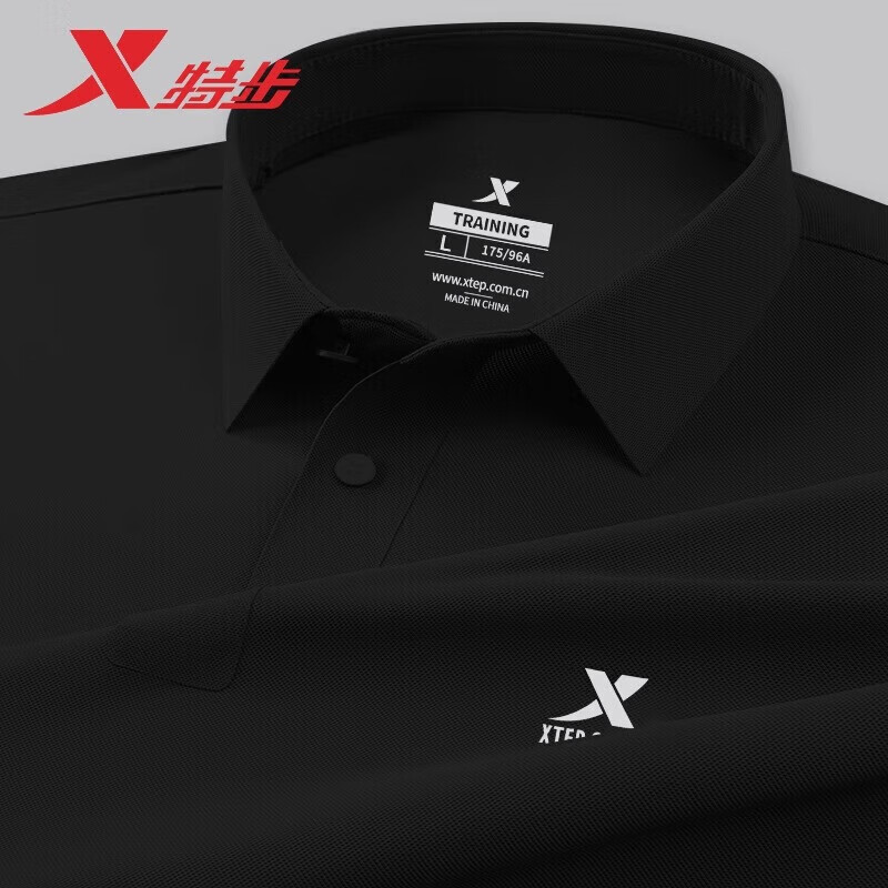 �ز���XTEP���ٸ�polo����ʿ�˶������ļ�����͸������T���ܲ����°������з� ����ɫ L