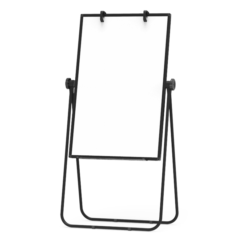 比比牛 60*90cmU型双面升降白板 办公写字板家用黑板 双面书写翻转折叠升降 U型支架式黑板 BBNS6090