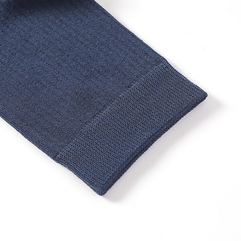 汉麻世家(HANP)HANP汉麻世家男士蓝色弹力休闲透气商务袜 蓝色 M 24-26c