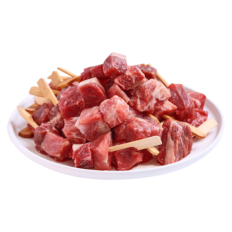 卓宸 澳洲Coles谷饲原切空气炸锅牛肉串 200g*2 烧烤烤肉小串源头直发