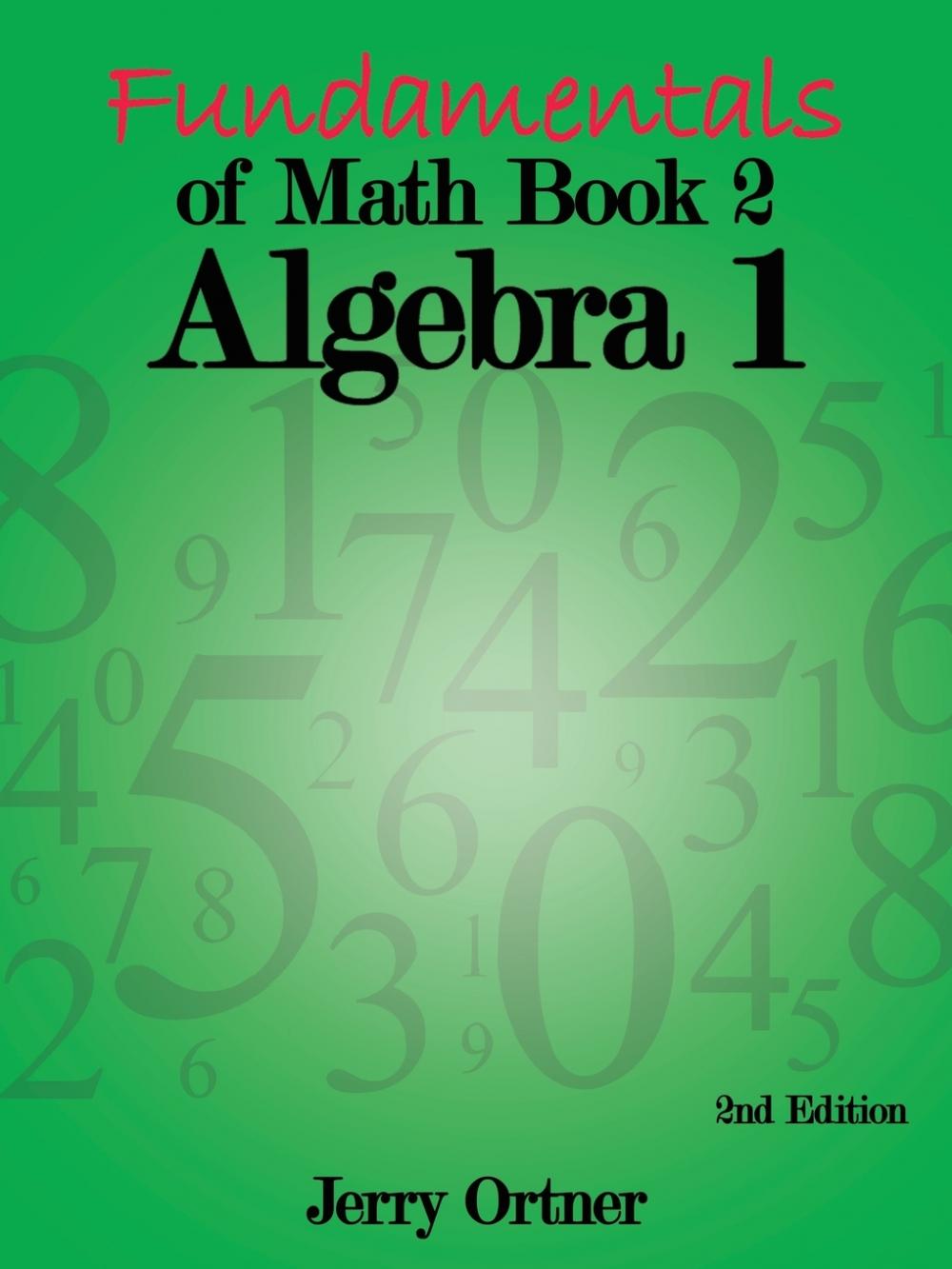 预售 按需印刷 fundamentals of math book 2 algebra 1
