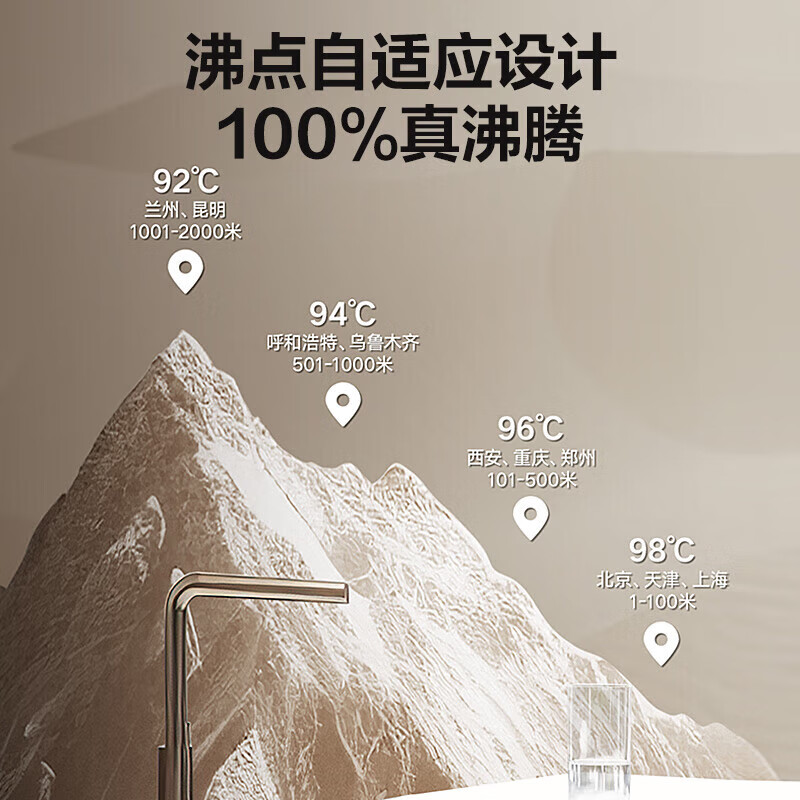 格力家用净水器伴侣管线机 秒速加热直饮一体净饮机100℃真沸腾UV杀菌即热即饮壁挂式饮水机GX-WJB-01C