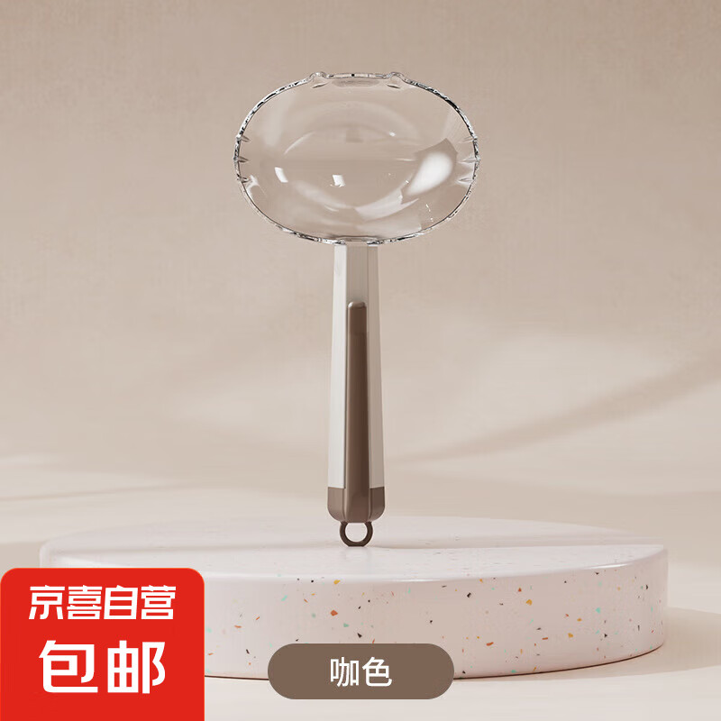 寵物貓狗糧勺子家用寵物喂食器多功能寵物食具貓碗糧食勺寵物用品 【盟趣貓糧勺】藍(lán)山奶咖 無規(guī)格