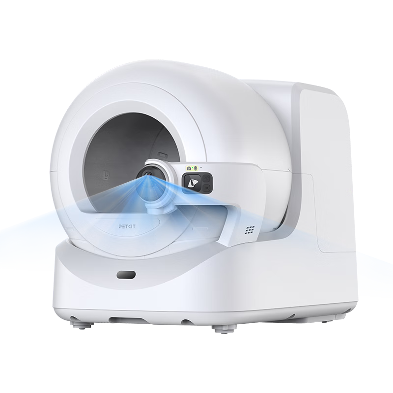 小佩智能自動(dòng)貓砂盆全自動(dòng)貓廁所MAX2 電動(dòng)鏟屎機 開(kāi)放式一鍵換砂隔臭 【旗艦頂配】Ultra自換袋AI識別