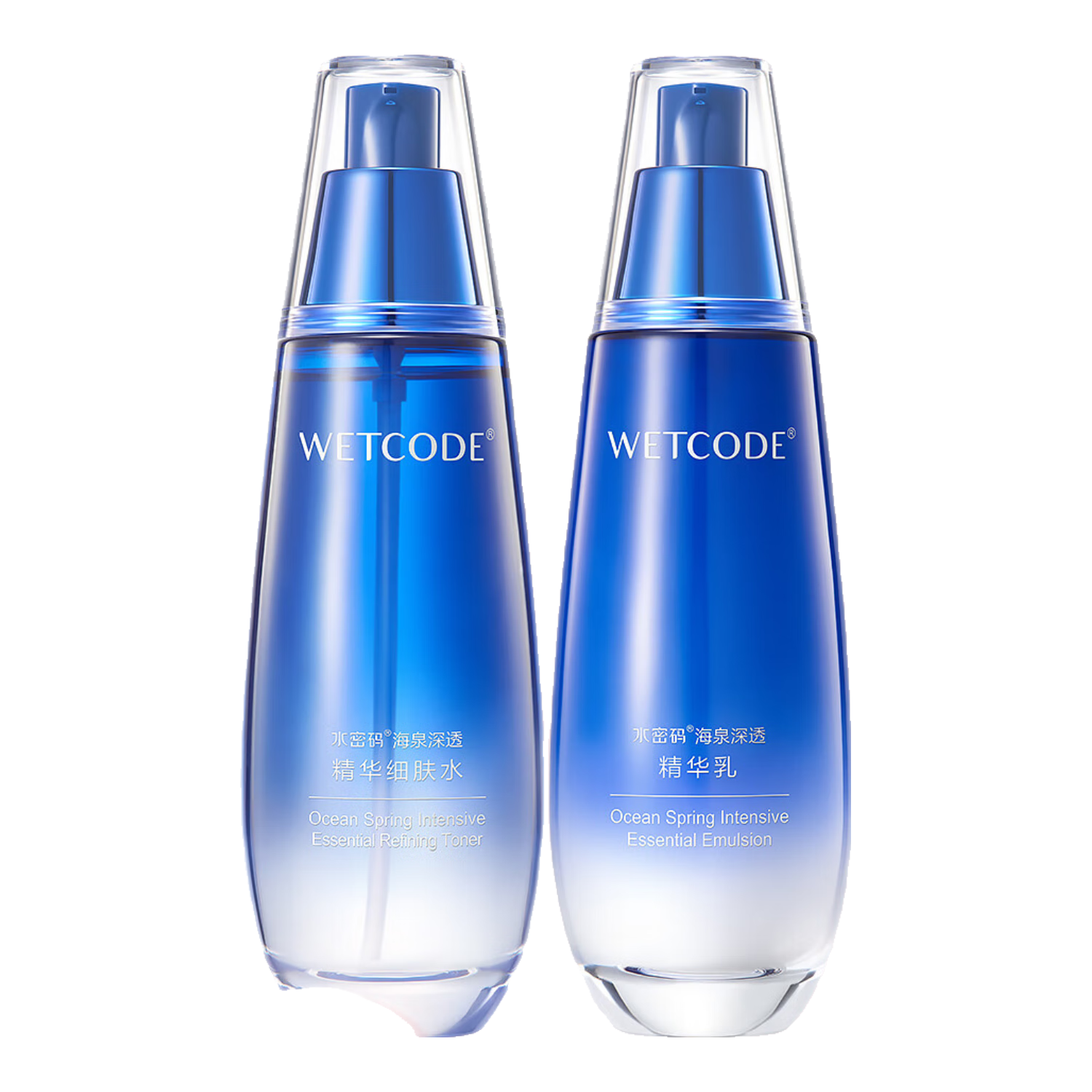 水密码海泉补水保湿水乳套装女护肤品化妆品（水120ml+乳液120ml）