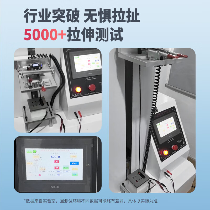 国际电工 （DIBOLANG）86型带伸缩数据线USB五孔插座20W快充插座开关面板手机充电Type-c 苹果线+四孔+USB+Type-C【白色】