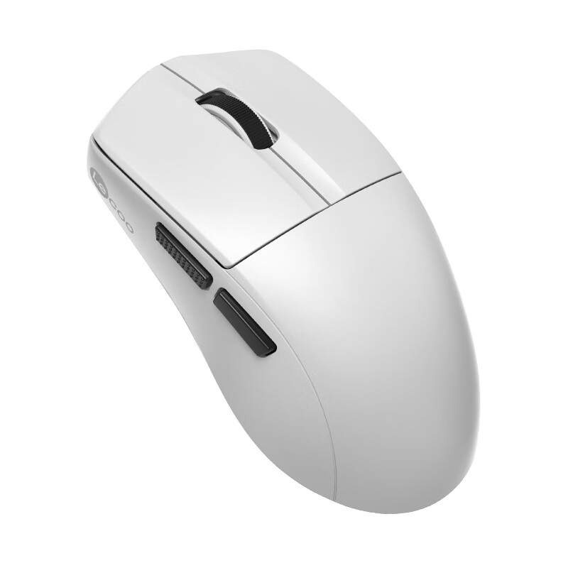 联想（Lenovo）来酷MG201无线蓝牙有线三模鼠标 轻量化电竞游戏鼠标 400mHA电池长时间续航电脑办公鼠标 白色