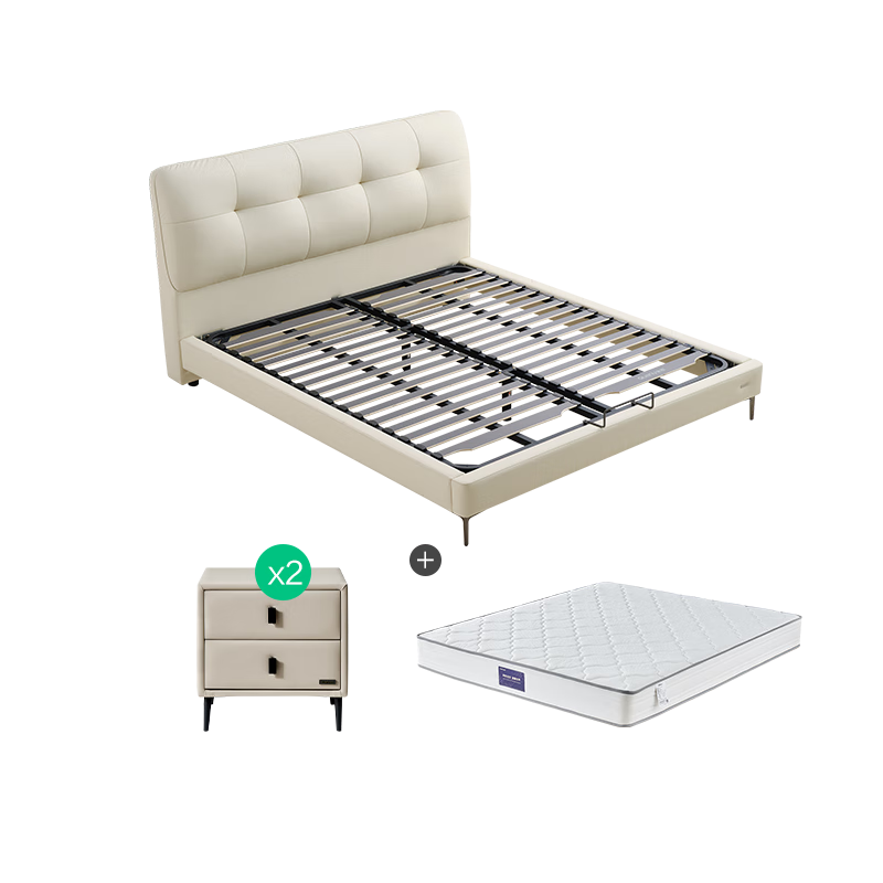 ȫ�ѼҾ� ������Ƥ�� 1.8��x2�� ����˫�˴� ���ͷ�ͷ��ţƤ������ 2492.8Ԫ