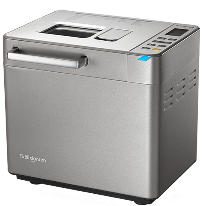 东菱（Donlim）面包机全自动烤面包和面机冰淇淋机家用 多功能和面机可预约自动撒料 DL-4705 【套装】单机钛金灰+冰淇淋桶