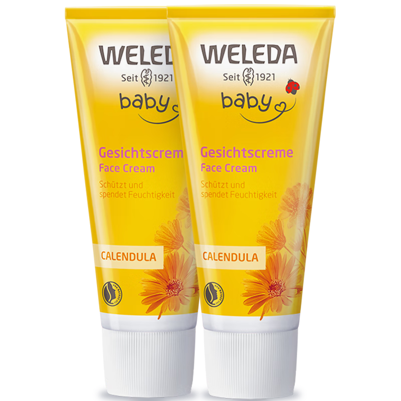 ά�ٵ£�WELEDA����յ��Ӥ��ͯ��˪������˪*2��ʪ������������˪���ļ�3-6-12��