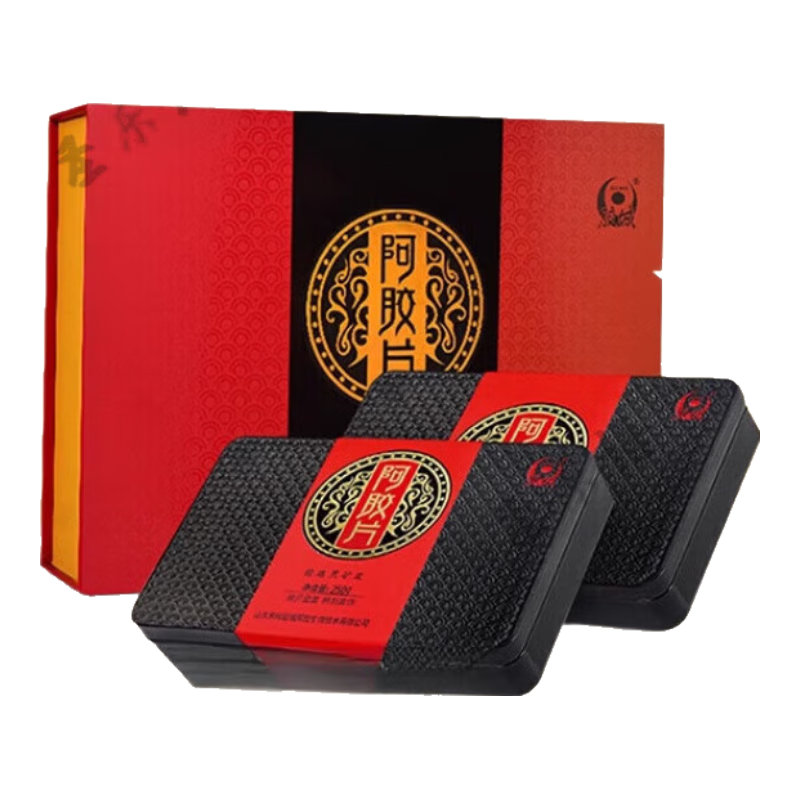 山東阿膠東阿膠城驢皮阿膠塊片原塊禮盒阿膠糕官方