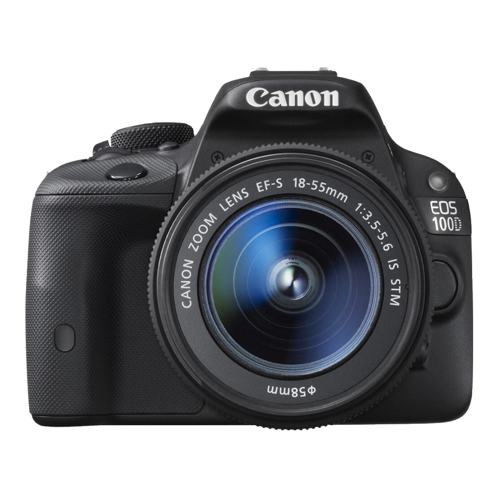 Canon����200dһ��II����100d�������ż��뻭��ѧ�����뵥����������������ĸ���С̵�۾�ͷ ����100D ��ɫ ����+����18-55�����佹��ͷ 95����
