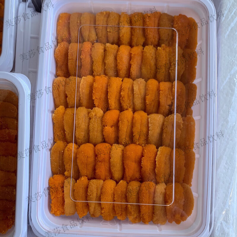 大连海胆非刺身鲜活速冻新鲜现剥纯海胆肉海胆黄马粪海胆商用冷冻 马粪海胆肉100g*1盒
