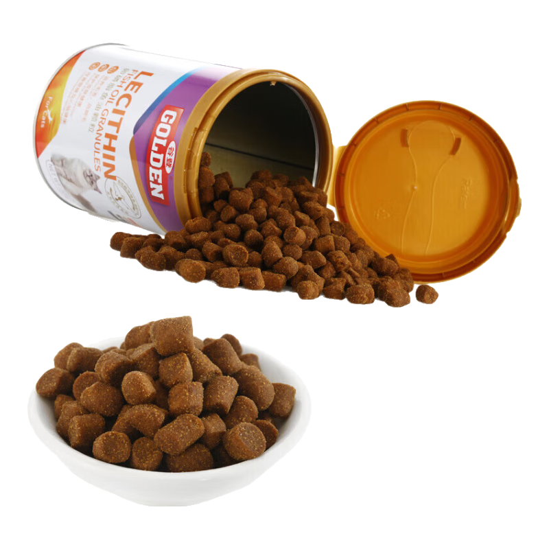 谷登卵磷脂貓魚(yú)油顆粒全犬種通用卵磷脂 狗狗海藻顆粒卵磷脂350g