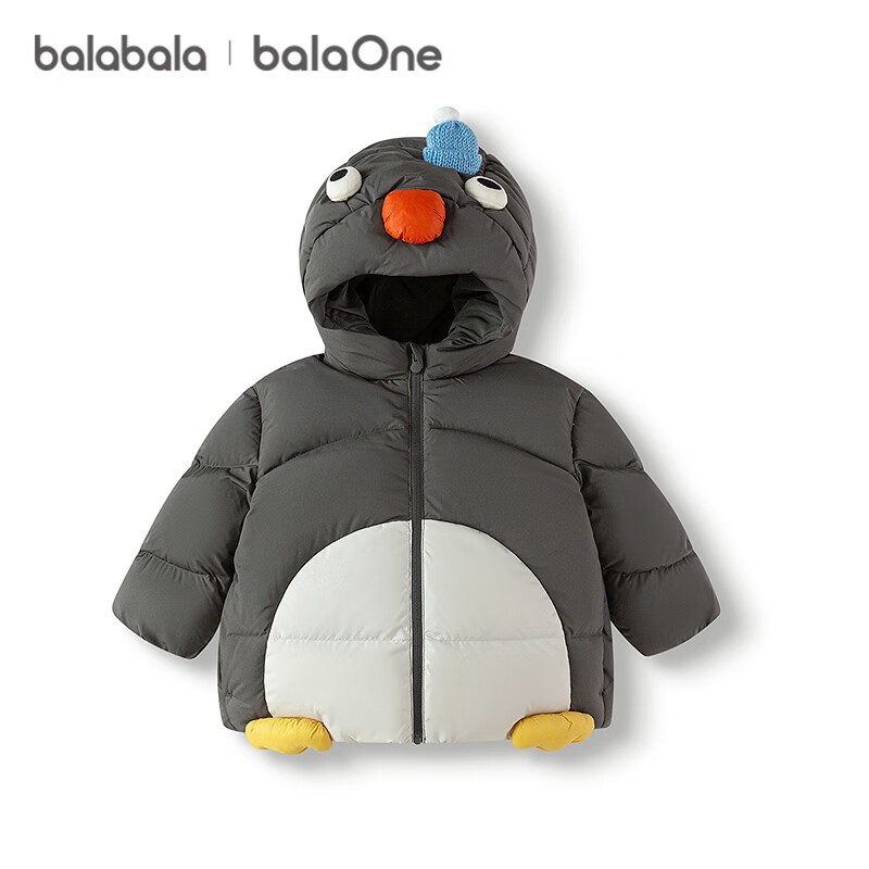 巴拉巴拉童装儿童羽绒服男女童外套冬装2025新款婴儿衣服保暖加厚泡芙羽绒