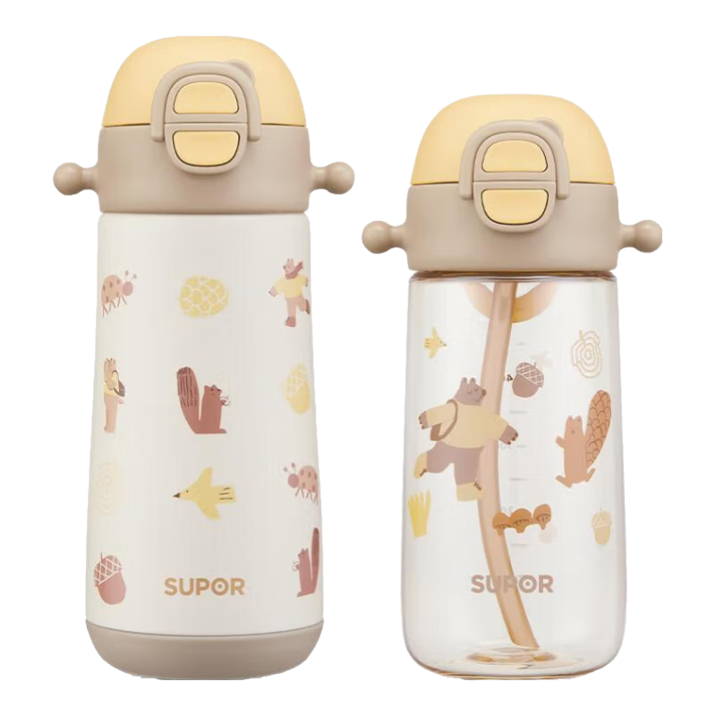 ���ڲ������ղ�����SUPOR����ͯˮ�����±� ˫�����ܱ�ֱ��ѧ��ˮ�� 316L����ֿ�ѧ��Я��װ 133.95Ԫ(������)