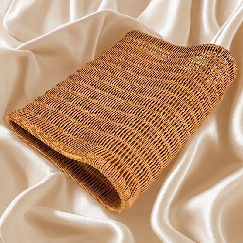 语森忆竹枕头硬男士专用【夏季】A06夏凉枕头夏天空心护颈颈椎镂空偏 仿藤编制夏凉枕头 默认