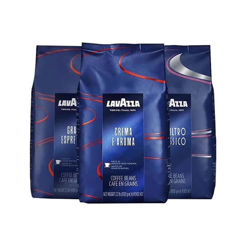 拉瓦薩(LAVAZZA)LAVAZZA拉瓦薩咖啡豆意大利原裝意式醇香特濃美式現(xiàn)磨手沖1kg 拉瓦薩意式醇香1KG*1