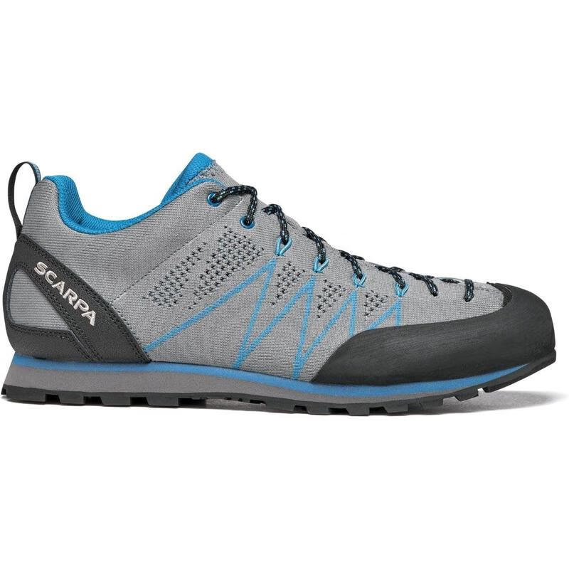 SCARPA輕量化徒步鞋男款透氣抓地登山鞋戶外溯溪鞋 Smoke/Lake Blue 39.5