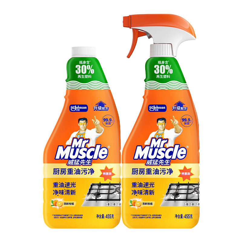 ����������Mr Muscle�� �������� 455g 455g�滻װ ������ ���������۾� 18.4Ԫ