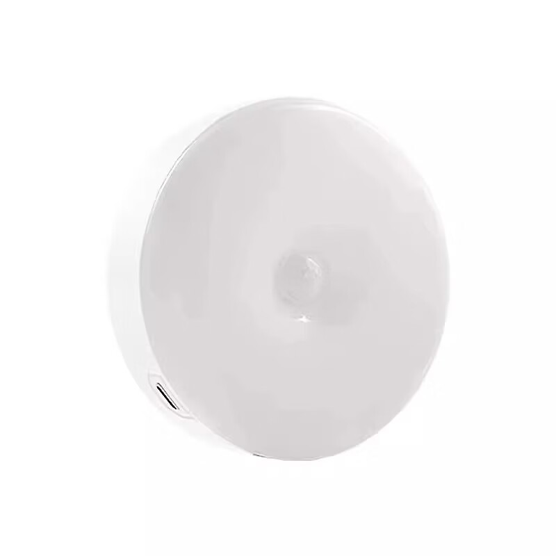 人体智能感应灯人来亮人走灭小夜灯卧室床头厕所楼梯夜间 暖光2个+白光2个【人体感应】