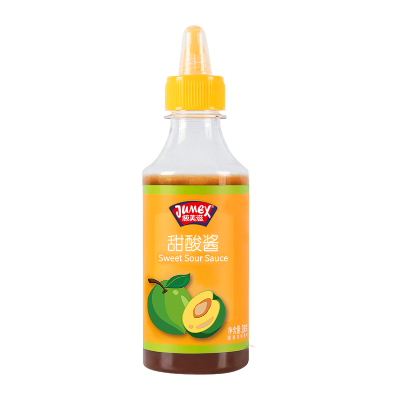 極美滋梅子甜酸醬280g糖醋醬酸梅醬酸甜醬炸雞塊薯條蘸醬泰式甜辣醬麥樂 【3瓶】甜酸醬+番茄沙司+甜辣醬