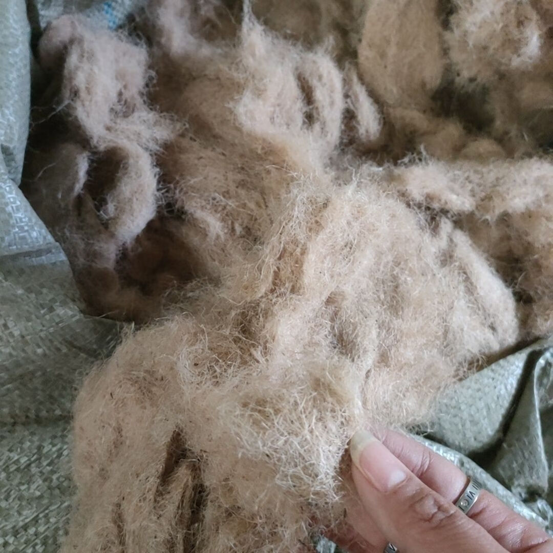 古建筑专用麻刀灰白灰水泥增强韧性防裂墙面雕塑挂瓦 1斤