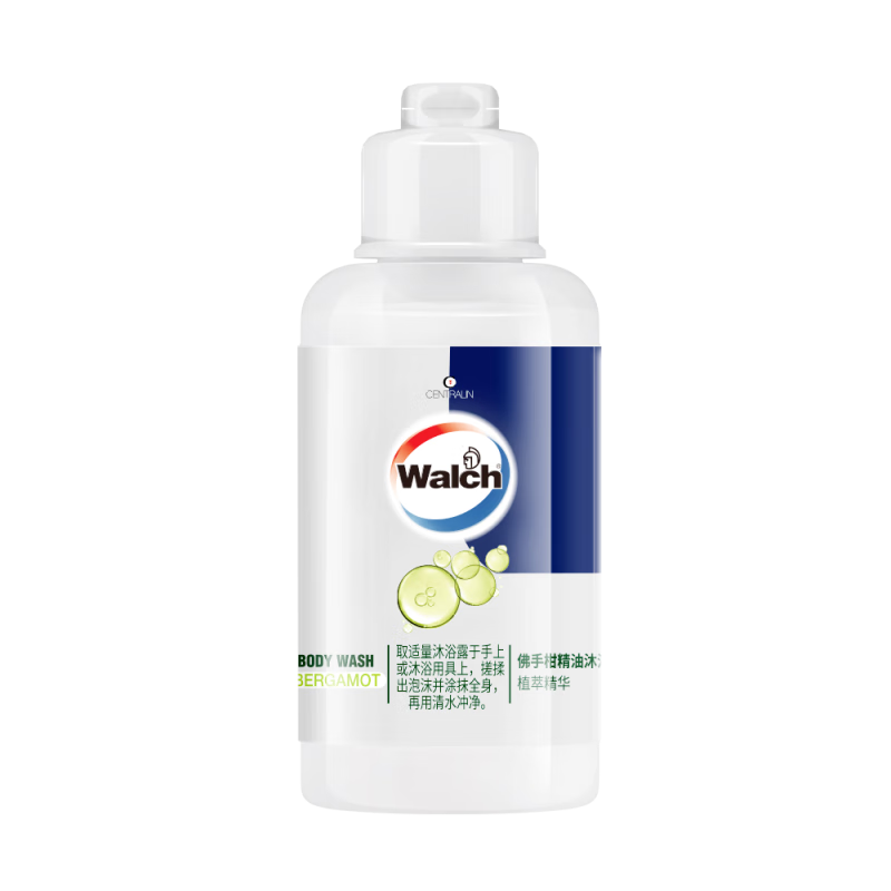 威露士佛手柑精油沐浴露60ml 保湿留香沐浴液乳 男女士通用旅行装