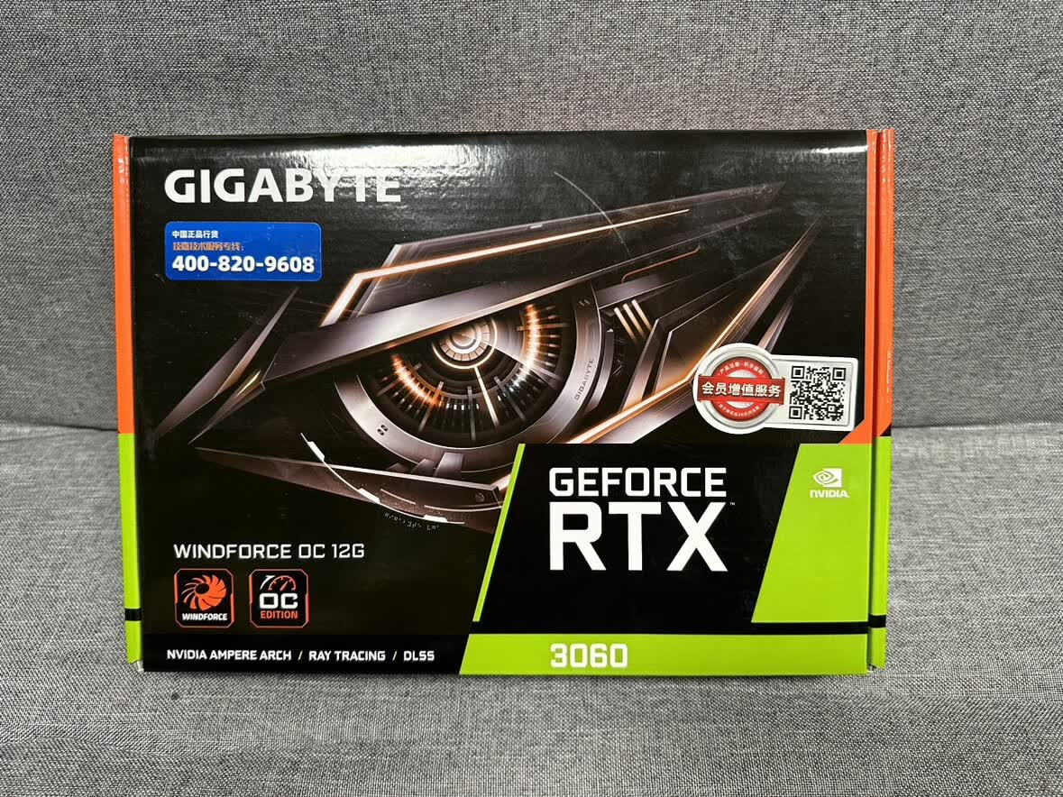技嘉全新RTX3060-12G独立显卡游戏显卡 支持个人送保 全国联保 12GB
