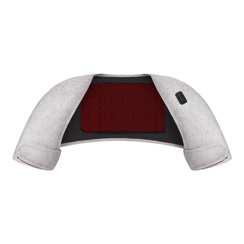 俞兆林【紅光理療】肩周熱敷儀發(fā)熱護(hù)肩頸椎坎肩保暖肩膀防寒艾灸按摩器 24V紅光雙肩+背部熱敷款 L【建議體重120-170斤】