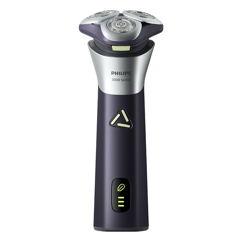 飞利浦（PHILIPS）电动剃须刀旋风3系PRO刮胡刀 风驰切剃6D浮动刀头 送老公送男友 父亲生日礼物 国家补贴