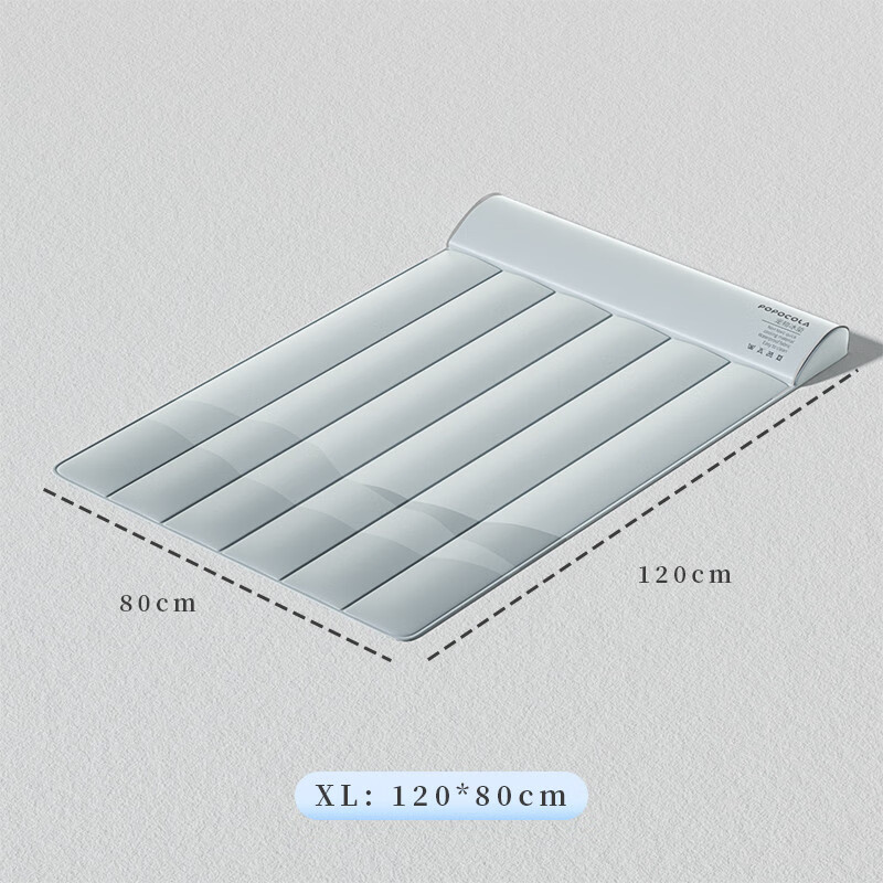 POPOCOLA大狗狗冰墊夏天睡墊寵物夏季狗窩墊子金毛涼墊涼席大型犬冰窩 護(hù)頸枕頭冰墊-XL(建議體重80斤內(nèi)