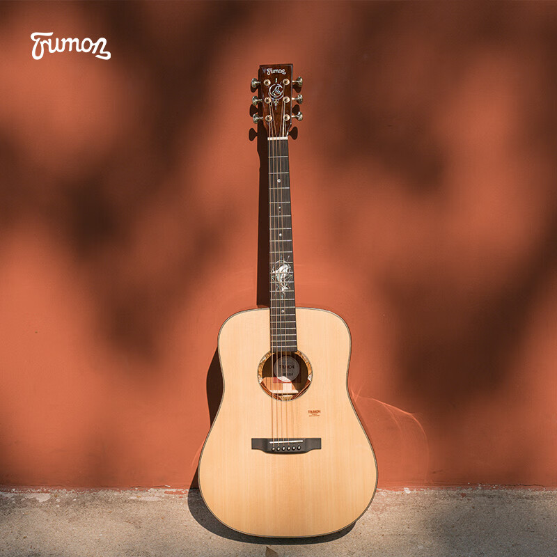 楚门（Trumon）吉他新海豚物语专业级全单板民谣吉他41寸初学者进阶楚门吉他 41英寸1955D圆角原声款 海豚物语