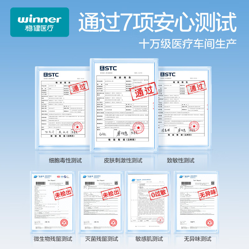 稳健医用外科口罩独立装灭菌成人口罩一次性冬季保暖防风口罩防细菌 【镇店爆款】成人款白色 50袋/盒