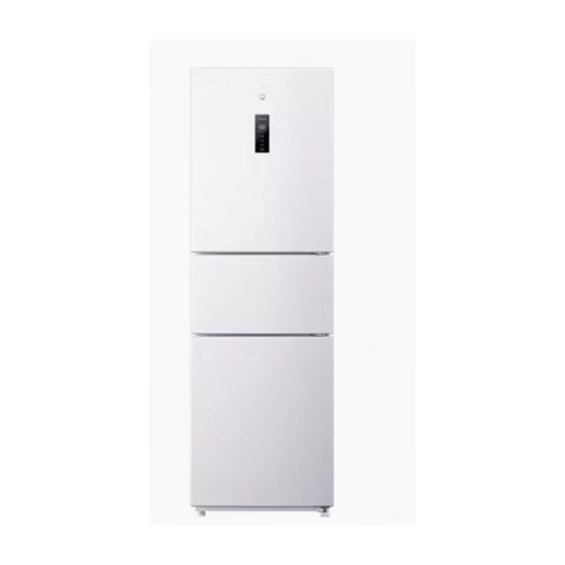 小米米家256L三开门风冷无霜家用租房宿舍寝室省电白色一级小冰箱 256L[白色]