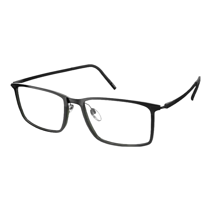 詩(shī)樂（Silhouette）高端送禮眼鏡架方形黑框超輕眼鏡男可配度數(shù)近視鏡框女2965 2965-9142 單鏡框