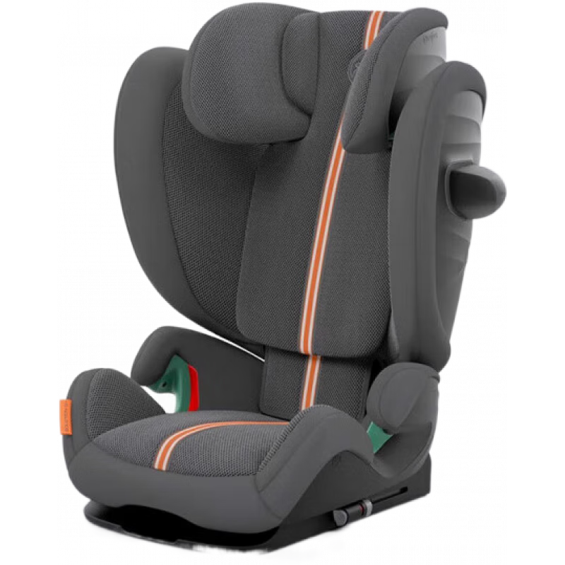 cybexSolutionGiFix安全座椅312歲兒童ADAC通過618 巖石灰PLUS