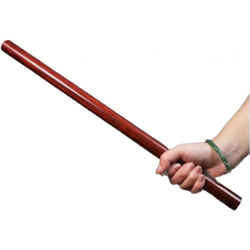 銘匯通紫檀太極棍實(shí)木質(zhì)武術(shù)棍硬木防身棍把玩棍手把棍圓棍木頭棍長(zhǎng)短棍 圓棍140*3.0直徑一根