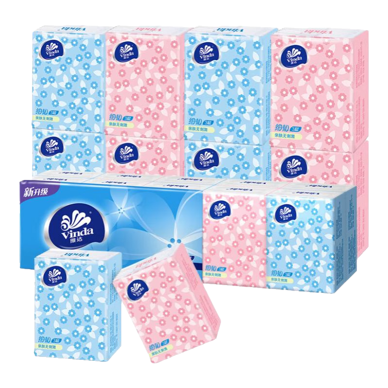 ά�Vinda������ֽ ��ЯʽС��ֽ�� ϸ�������ͽ�ֽ����ֽ  3�� 8Ƭ*10�� 3.59Ԫ