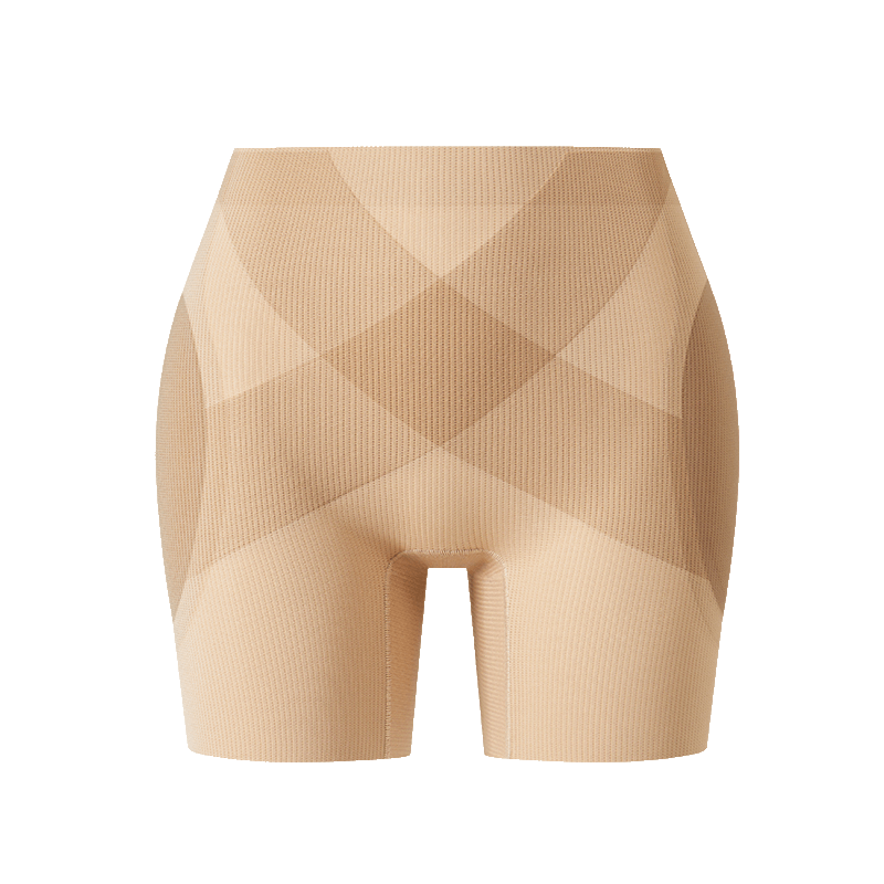 幸棉豐胯提臀褲無(wú)痕假胯寬屁股翹臀神器收腹小肚子塑身內(nèi)褲薄款