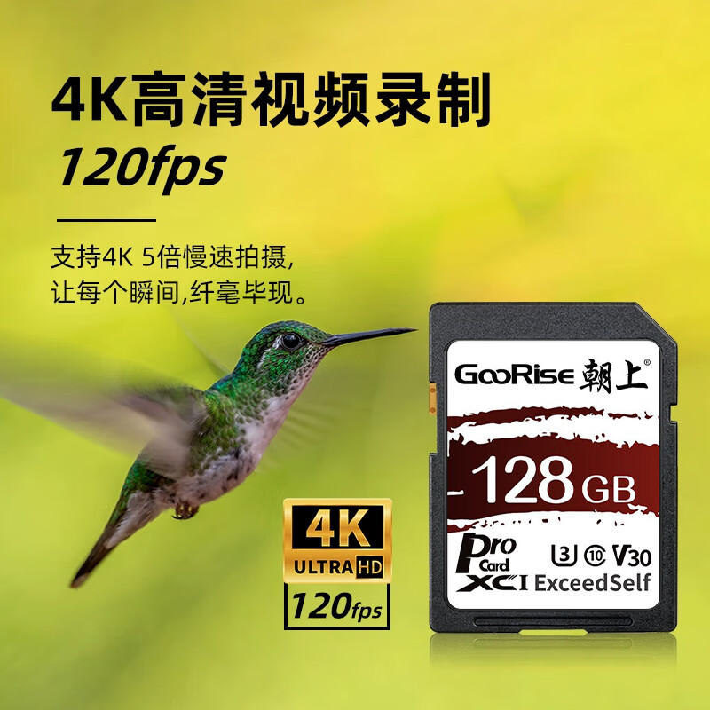 朝上内存卡适用于富士/佳能/尼康/索尼/松下单反微单数码相机SD卡高速100mb单反相机专用sd高速 256G 相机专用高速内存卡(赠送读卡器) SD卡(单卡)+读卡器