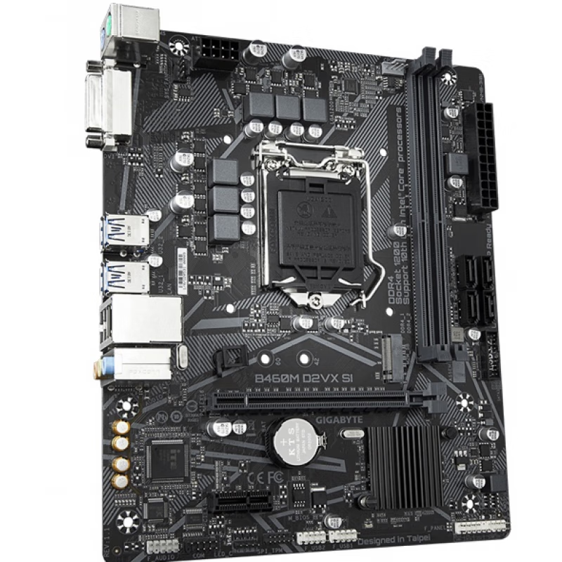 技嘉（GIGABYTE） 技嘉B460M D2VX SI 支持10代CPU 带M.2 接口