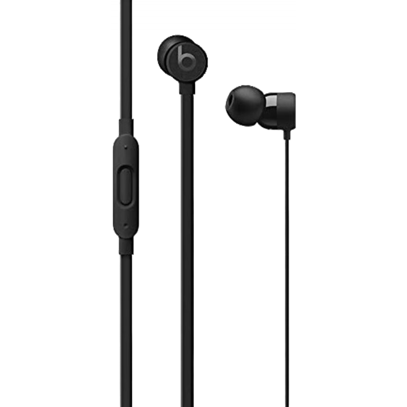 beats Urbeats 3 有線入耳式耳機 音樂耳塞帶線控 可接電話 iPhone蘋果安卓版本選擇 黑色 夜影 蘋果版