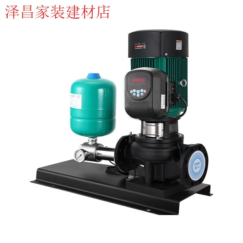 上企奉泉人民水泵人民TD管道泵上海循環(huán)泵立式離心泵變頻大流量380V全自動增壓水泵 TD管道泵可額外配變頻額外配