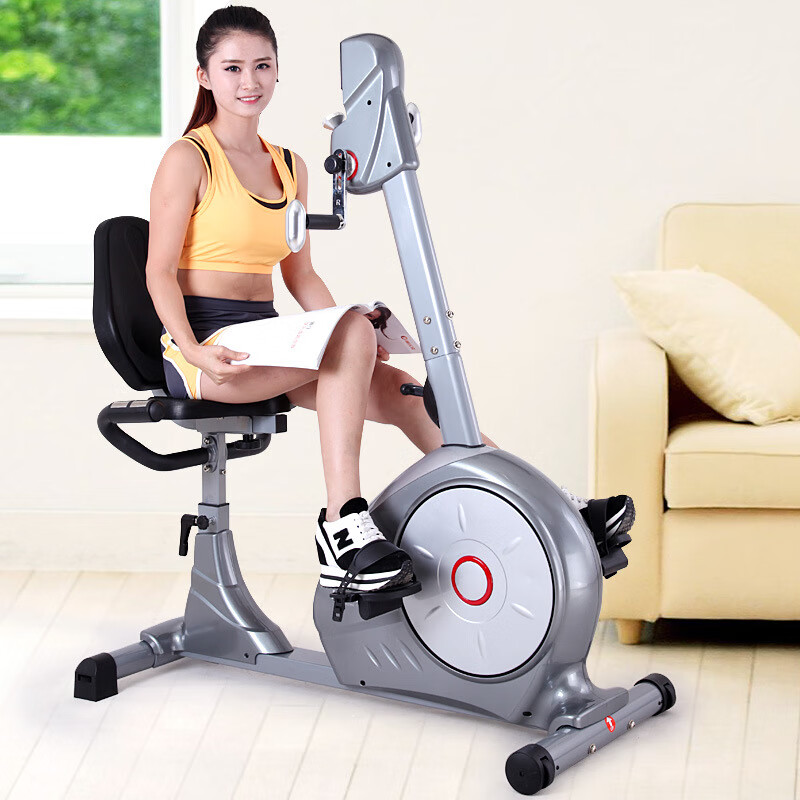 康樂佳8602R兩用健身車臥式磁控有氧運(yùn)動(dòng)老人康復(fù)器材包郵批發(fā) 隨機(jī)發(fā)