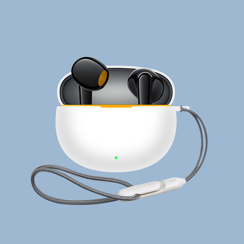 广齐信适用iQOO TWS Air3保护套新款iqootwsair3保护套vivo tws air3蓝牙耳机套全包一体式VIVO TWS A4盒 白色【赠可扣挂绳】 vivo tws air3