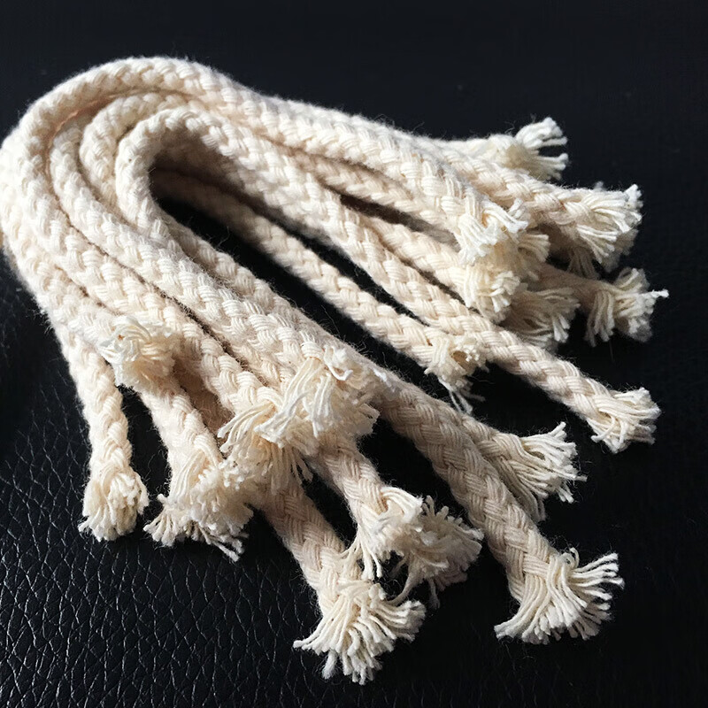 哲韵酒精灯芯液体酒精炉煮茶零配专用棉绳加粗耐烧棉芯茶具配件 10根