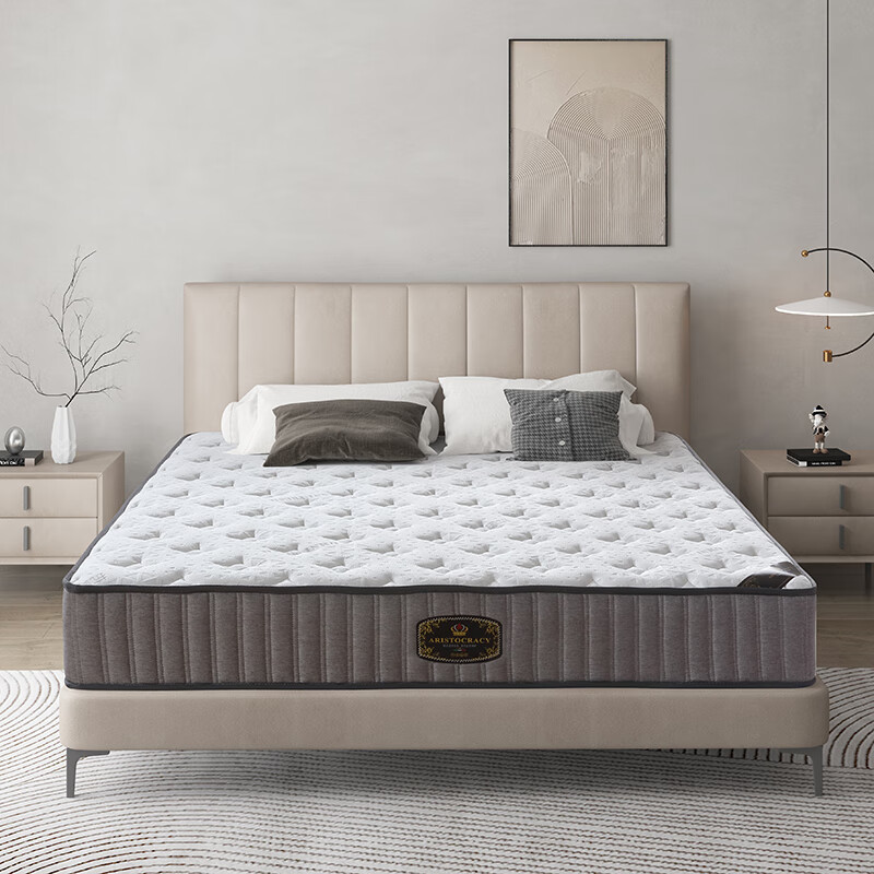 海马床垫天然乳胶3E环保椰棕弹簧席梦思床垫家用防螨护脊软硬床垫 独立弹簧+2cm乳胶（23cm） 1.2*2米