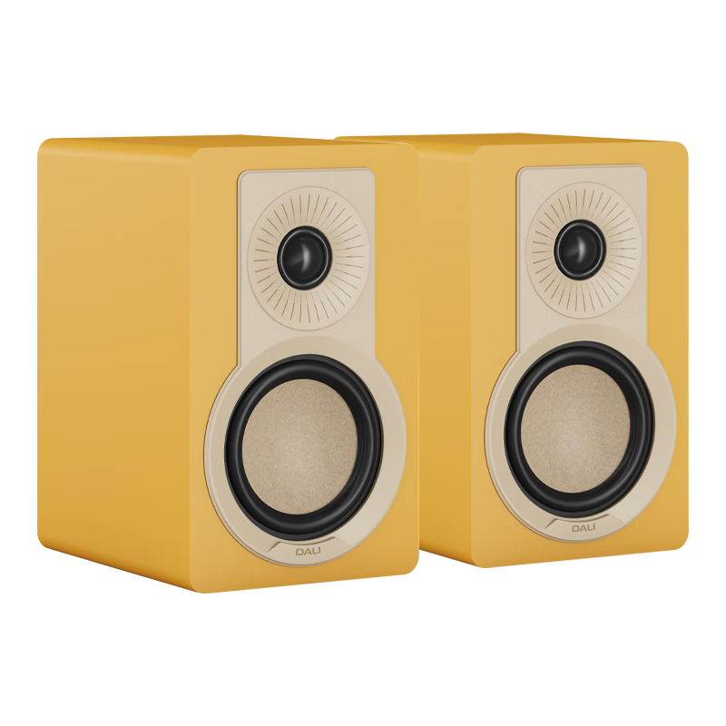 達尼（DALI） KUPID丘比特音響丹麥家用書架hifi高保真無源全彩音箱禮物 鎏金黃色