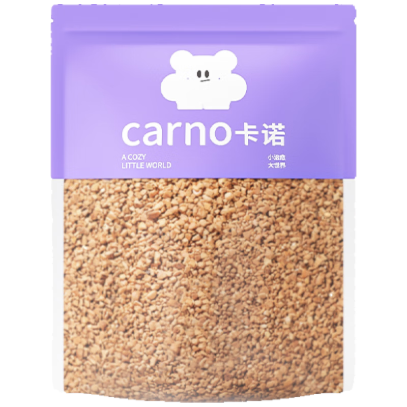 carno卡諾倉鼠墊料核桃砂生物酶除臭無塵夏季墊料玉米芯造景用品2.5kg